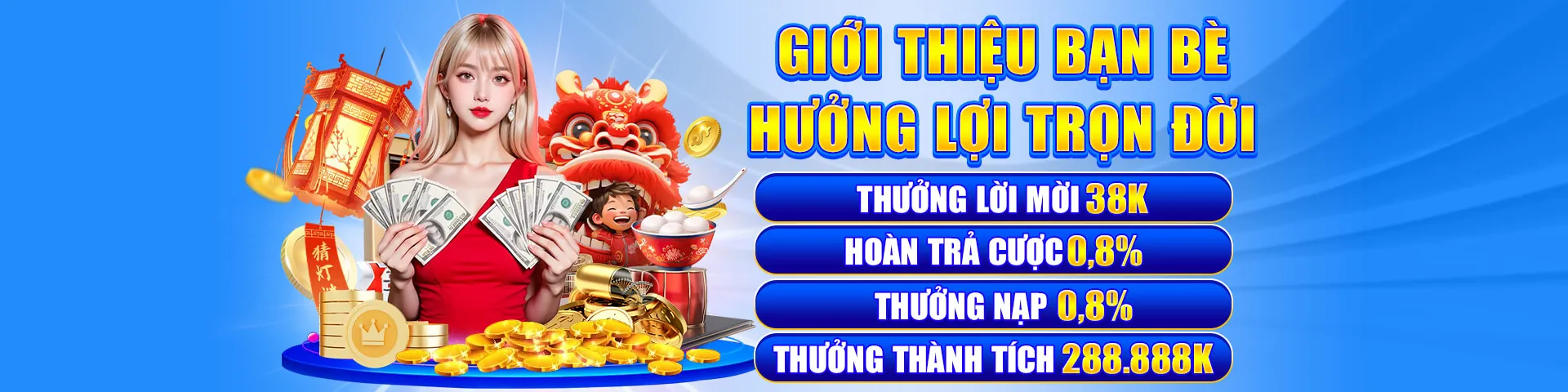 Hình ảnh chính chương trình hoàn trả U888 hàng ngày